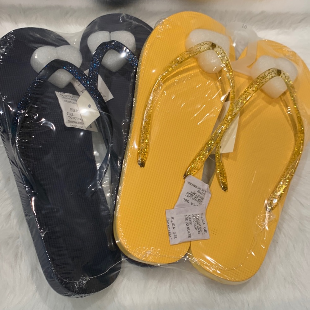 Glitter Strap Flip Flops Bundle